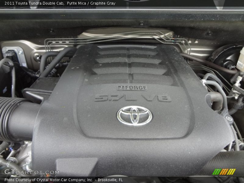 Pyrite Mica / Graphite Gray 2011 Toyota Tundra Double Cab