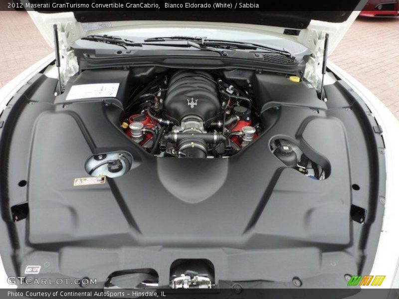  2012 GranTurismo Convertible GranCabrio Engine - 4.7 Liter DOHC 32-Valve VVT V8