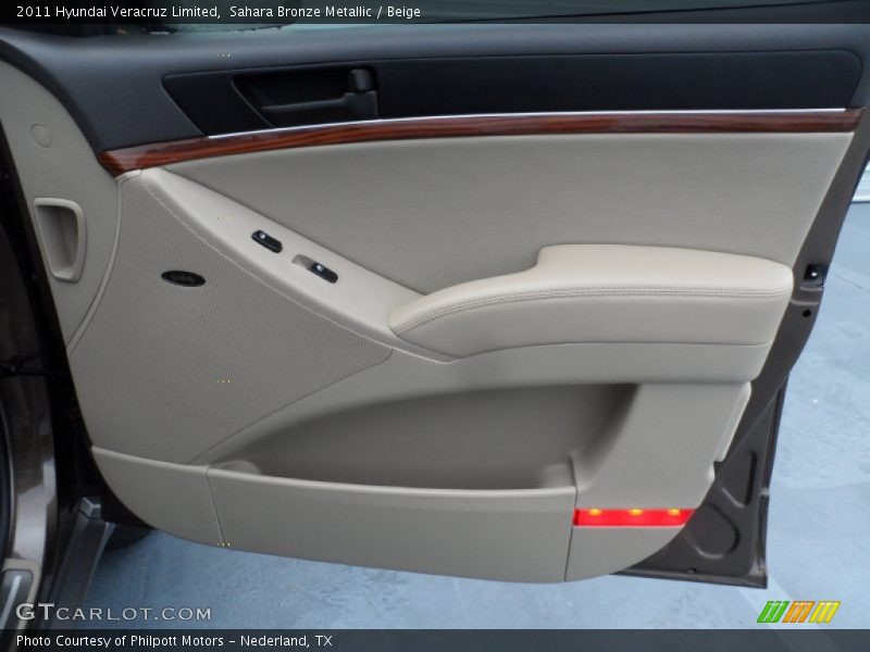 Sahara Bronze Metallic / Beige 2011 Hyundai Veracruz Limited