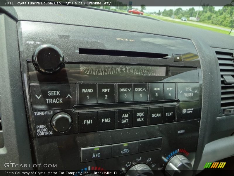 Pyrite Mica / Graphite Gray 2011 Toyota Tundra Double Cab