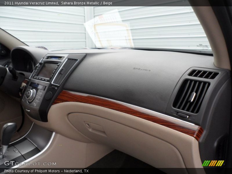 Sahara Bronze Metallic / Beige 2011 Hyundai Veracruz Limited