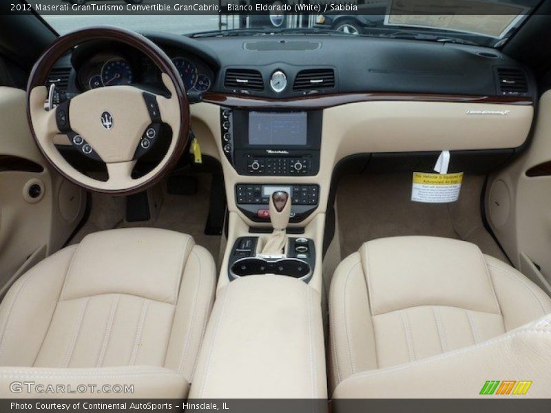 Dashboard of 2012 GranTurismo Convertible GranCabrio