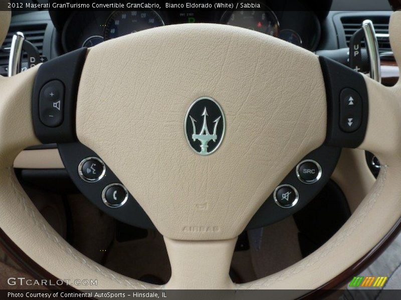  2012 GranTurismo Convertible GranCabrio Steering Wheel