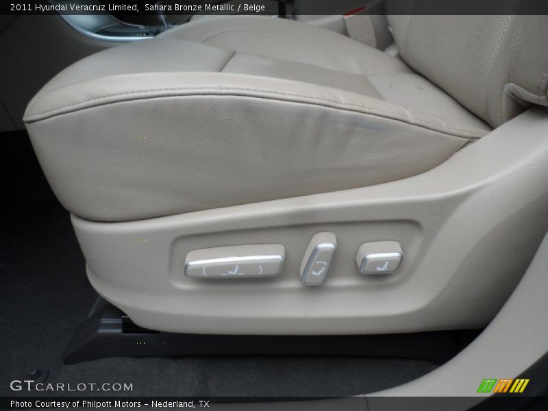 Sahara Bronze Metallic / Beige 2011 Hyundai Veracruz Limited