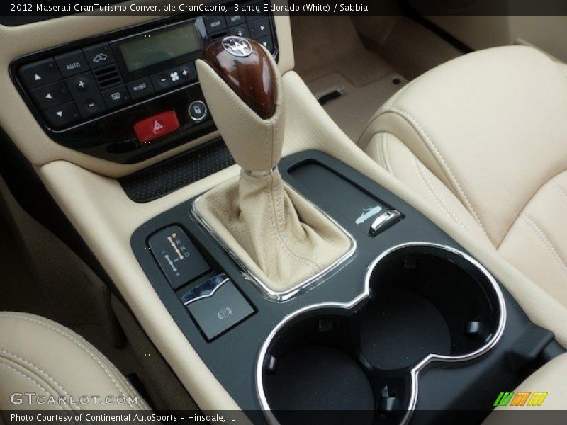  2012 GranTurismo Convertible GranCabrio 6 Speed ZF Paddle-Shift Automatic Shifter