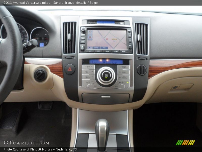 Sahara Bronze Metallic / Beige 2011 Hyundai Veracruz Limited