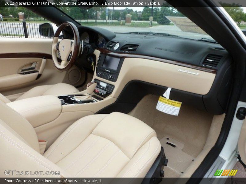  2012 GranTurismo Convertible GranCabrio Sabbia Interior