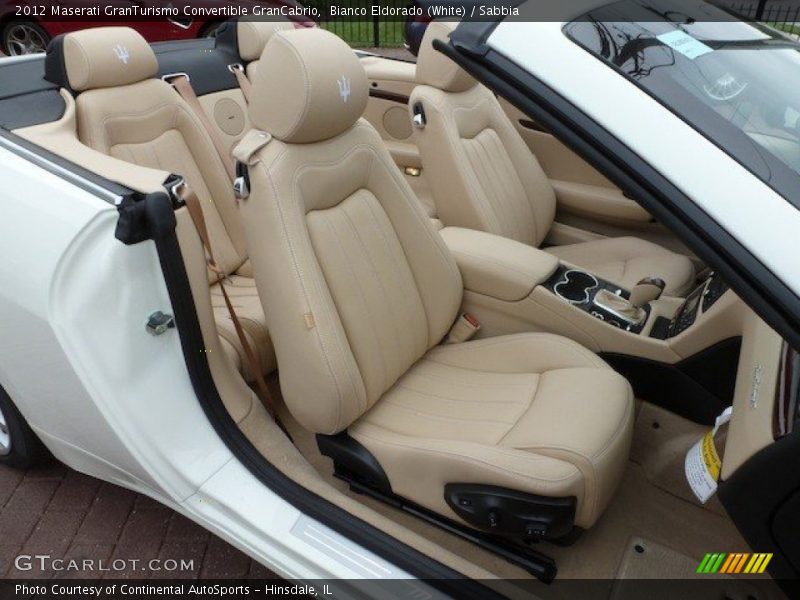 Front Seat of 2012 GranTurismo Convertible GranCabrio