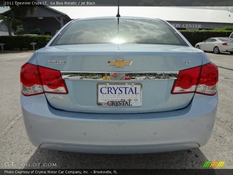 Ice Blue Metallic / Jet Black 2011 Chevrolet Cruze LT