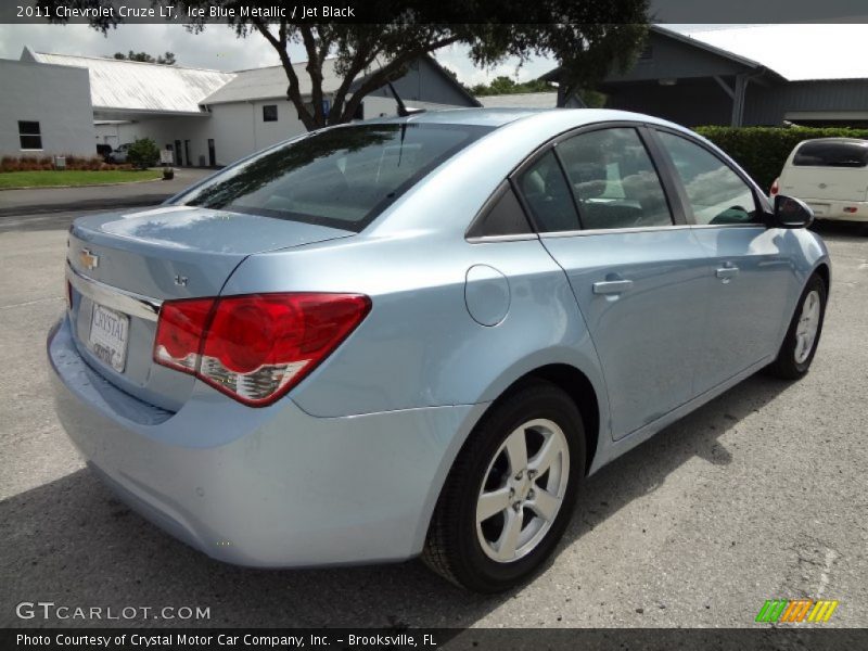 Ice Blue Metallic / Jet Black 2011 Chevrolet Cruze LT