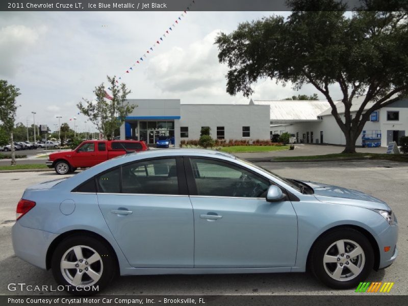 Ice Blue Metallic / Jet Black 2011 Chevrolet Cruze LT