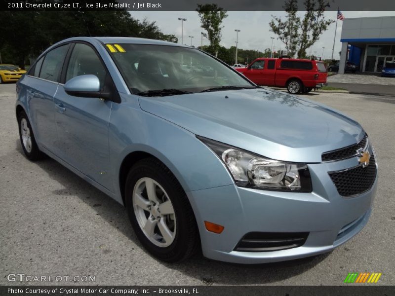 Ice Blue Metallic / Jet Black 2011 Chevrolet Cruze LT