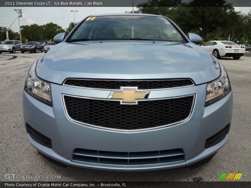 Ice Blue Metallic / Jet Black 2011 Chevrolet Cruze LT