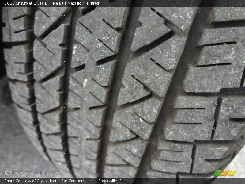 Ice Blue Metallic / Jet Black 2011 Chevrolet Cruze LT