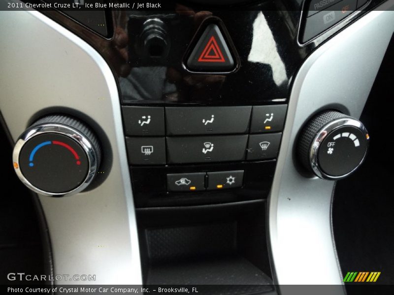 Ice Blue Metallic / Jet Black 2011 Chevrolet Cruze LT