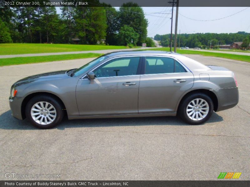 Tungsten Metallic / Black 2012 Chrysler 300