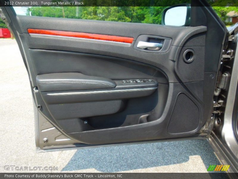 Tungsten Metallic / Black 2012 Chrysler 300