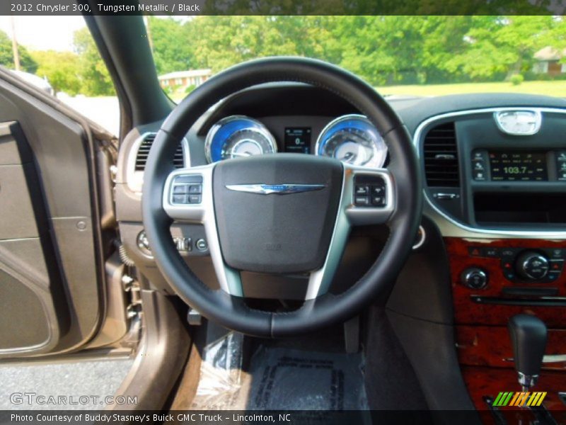 Tungsten Metallic / Black 2012 Chrysler 300