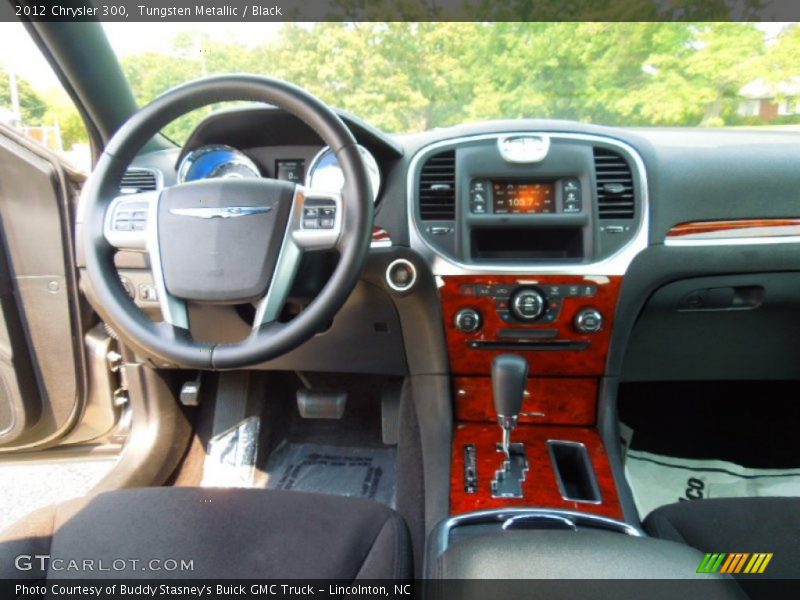 Tungsten Metallic / Black 2012 Chrysler 300