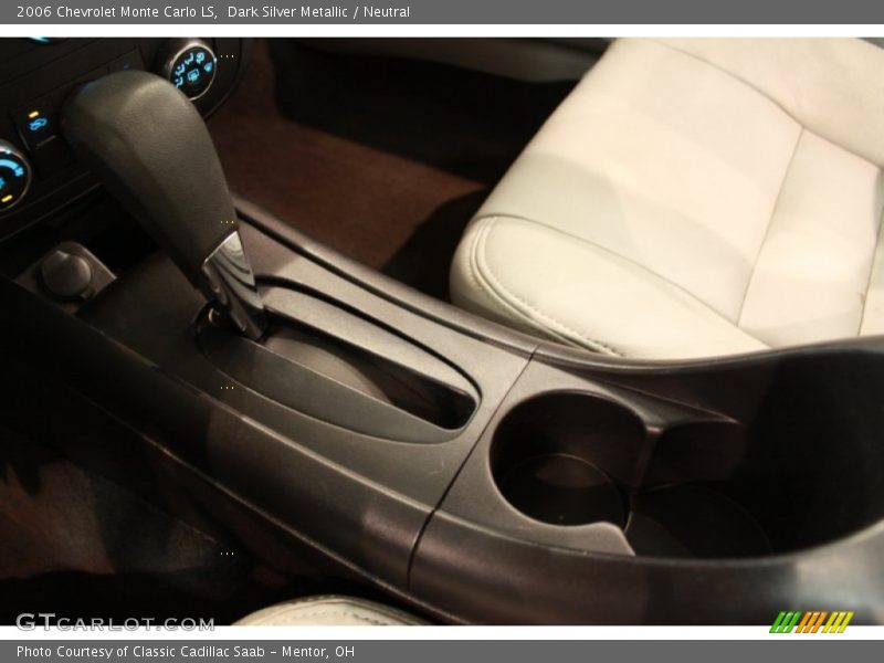 Dark Silver Metallic / Neutral 2006 Chevrolet Monte Carlo LS