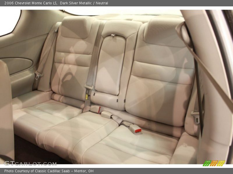 Dark Silver Metallic / Neutral 2006 Chevrolet Monte Carlo LS
