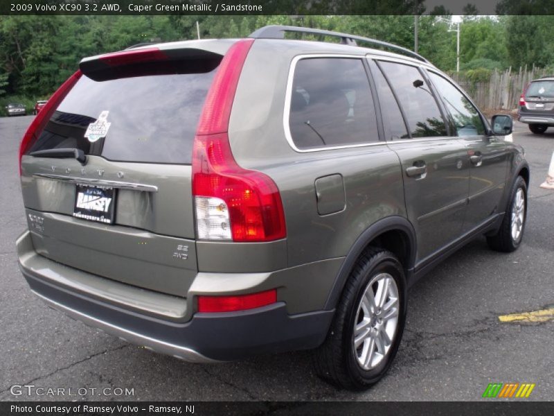 Caper Green Metallic / Sandstone 2009 Volvo XC90 3.2 AWD