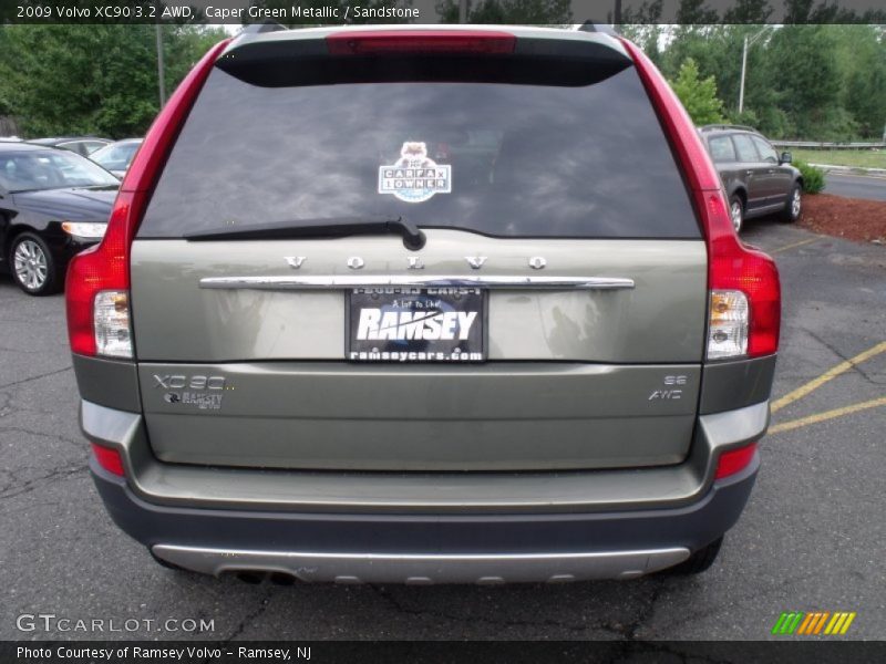 Caper Green Metallic / Sandstone 2009 Volvo XC90 3.2 AWD