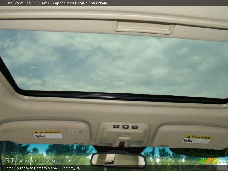 Caper Green Metallic / Sandstone 2009 Volvo XC90 3.2 AWD