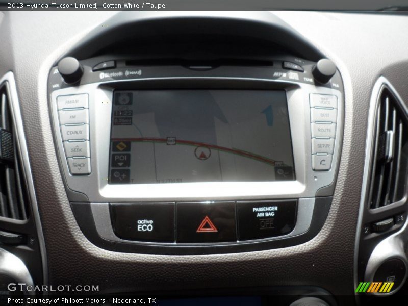 Navigation of 2013 Tucson Limited