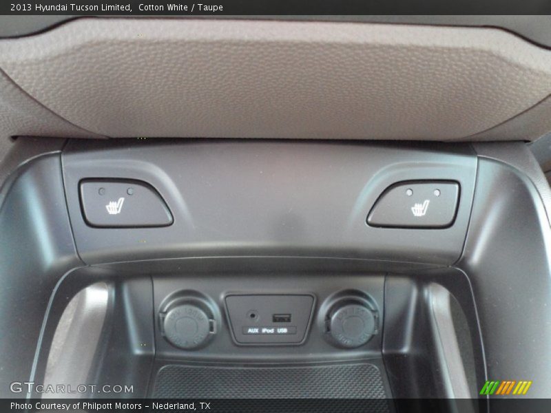 Controls of 2013 Tucson Limited