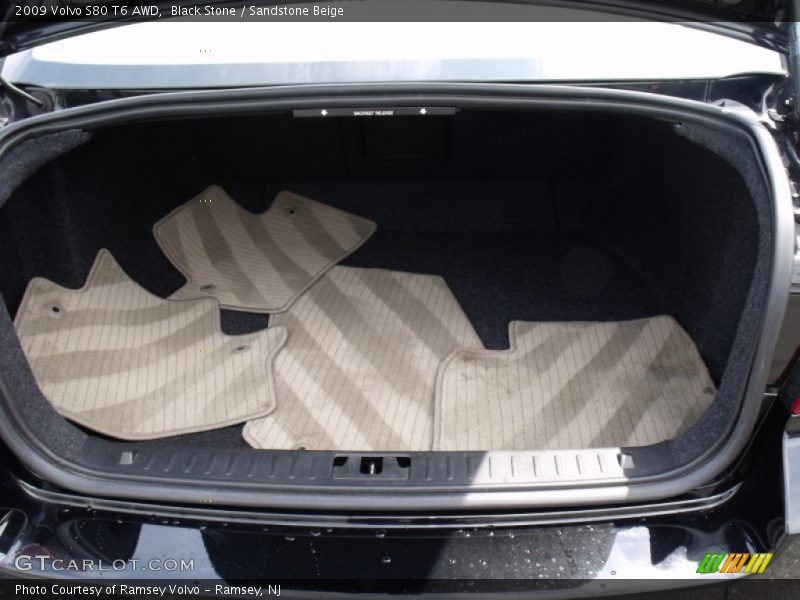Black Stone / Sandstone Beige 2009 Volvo S80 T6 AWD