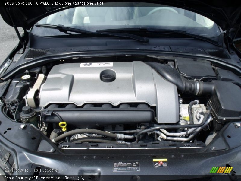  2009 S80 T6 AWD Engine - 3.0 Liter Twin-Turbo DOHC 24-Valve Inline 6 Cylinder