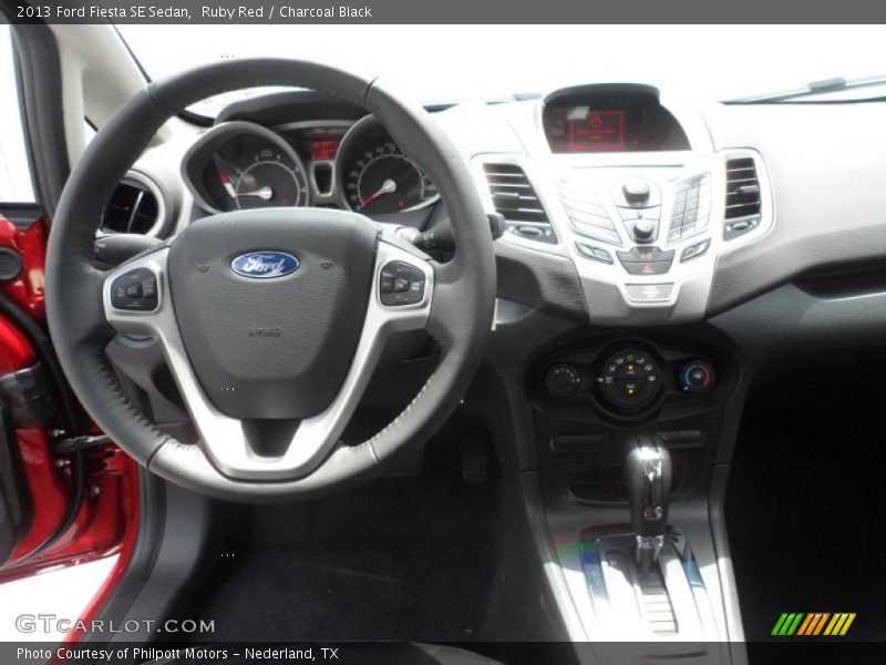 Dashboard of 2013 Fiesta SE Sedan