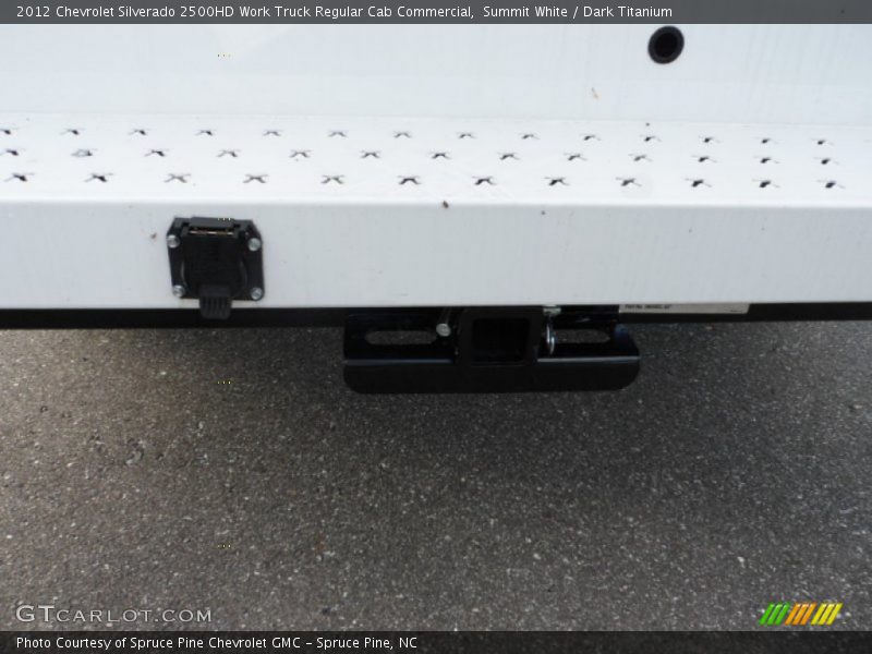 Summit White / Dark Titanium 2012 Chevrolet Silverado 2500HD Work Truck Regular Cab Commercial