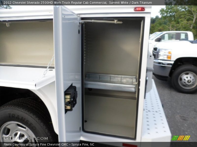Summit White / Dark Titanium 2012 Chevrolet Silverado 2500HD Work Truck Regular Cab Commercial