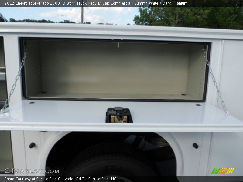 Summit White / Dark Titanium 2012 Chevrolet Silverado 2500HD Work Truck Regular Cab Commercial