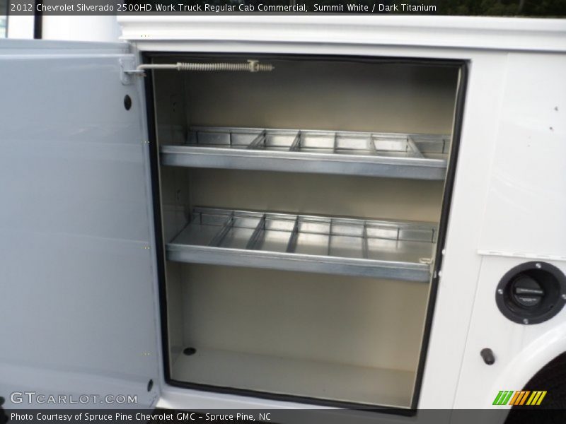 Summit White / Dark Titanium 2012 Chevrolet Silverado 2500HD Work Truck Regular Cab Commercial