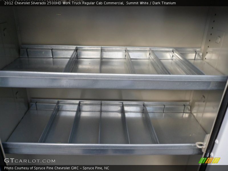 Summit White / Dark Titanium 2012 Chevrolet Silverado 2500HD Work Truck Regular Cab Commercial