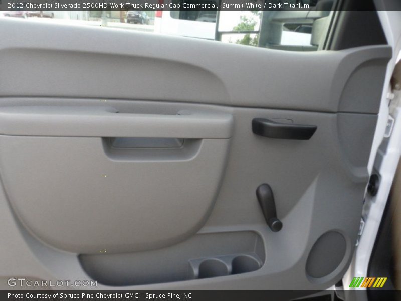 Summit White / Dark Titanium 2012 Chevrolet Silverado 2500HD Work Truck Regular Cab Commercial