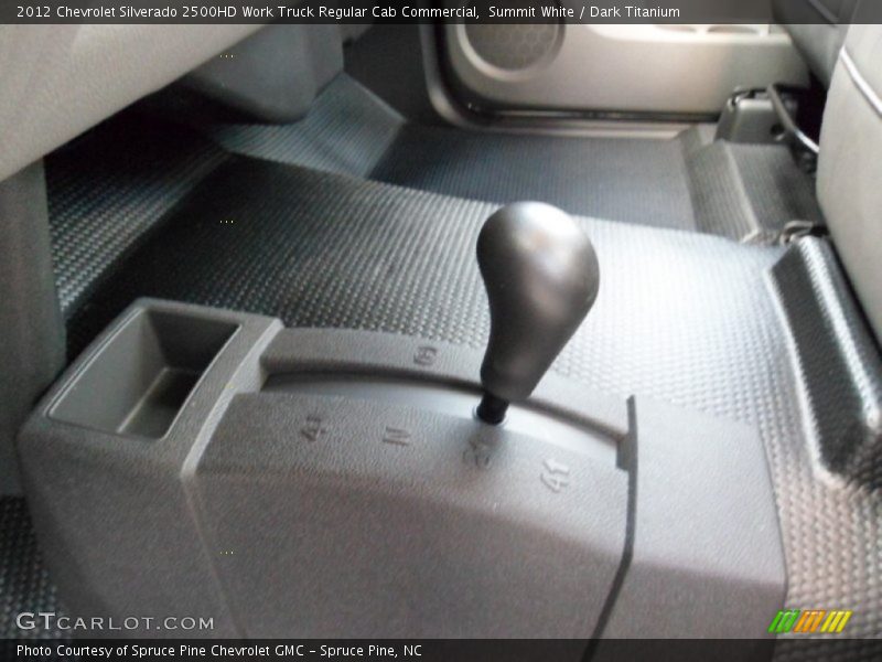 Summit White / Dark Titanium 2012 Chevrolet Silverado 2500HD Work Truck Regular Cab Commercial