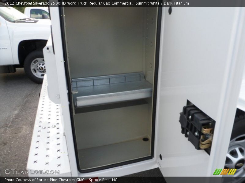 Summit White / Dark Titanium 2012 Chevrolet Silverado 2500HD Work Truck Regular Cab Commercial