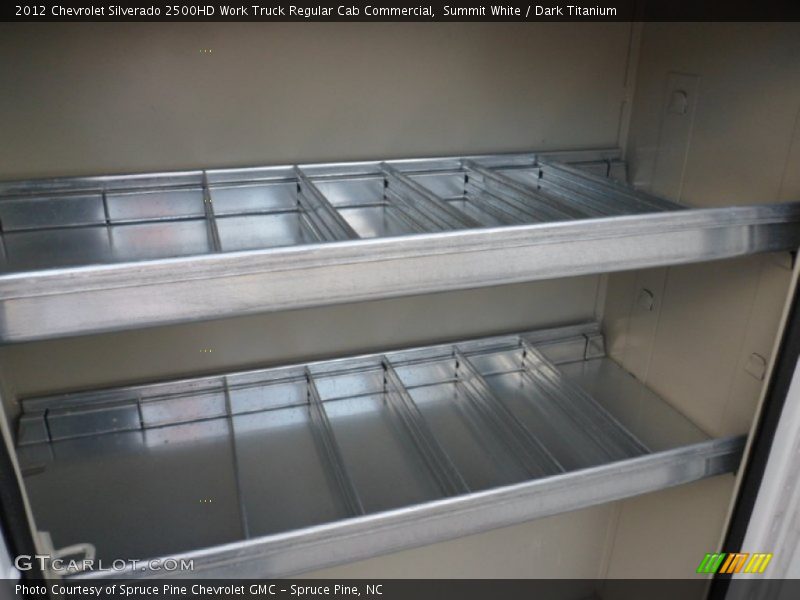 Summit White / Dark Titanium 2012 Chevrolet Silverado 2500HD Work Truck Regular Cab Commercial