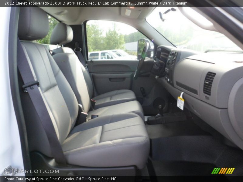 Summit White / Dark Titanium 2012 Chevrolet Silverado 2500HD Work Truck Regular Cab Commercial