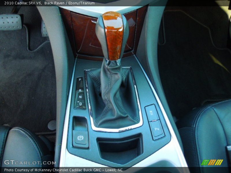 Black Raven / Ebony/Titanium 2010 Cadillac SRX V6