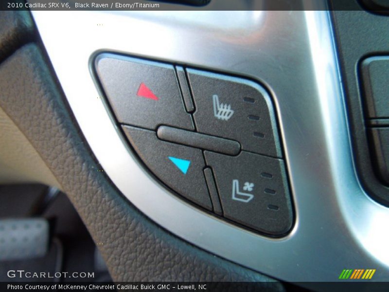 Black Raven / Ebony/Titanium 2010 Cadillac SRX V6