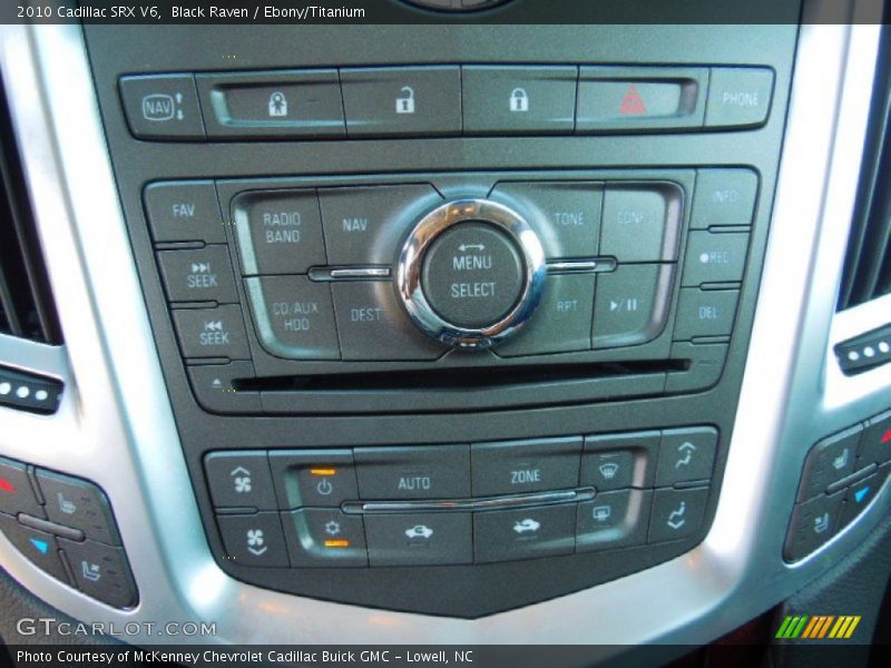Black Raven / Ebony/Titanium 2010 Cadillac SRX V6