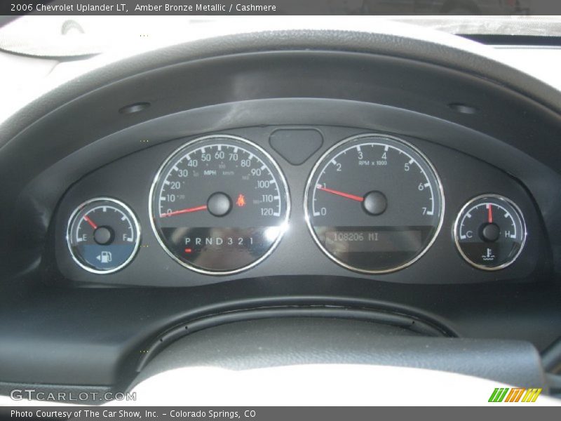 Amber Bronze Metallic / Cashmere 2006 Chevrolet Uplander LT