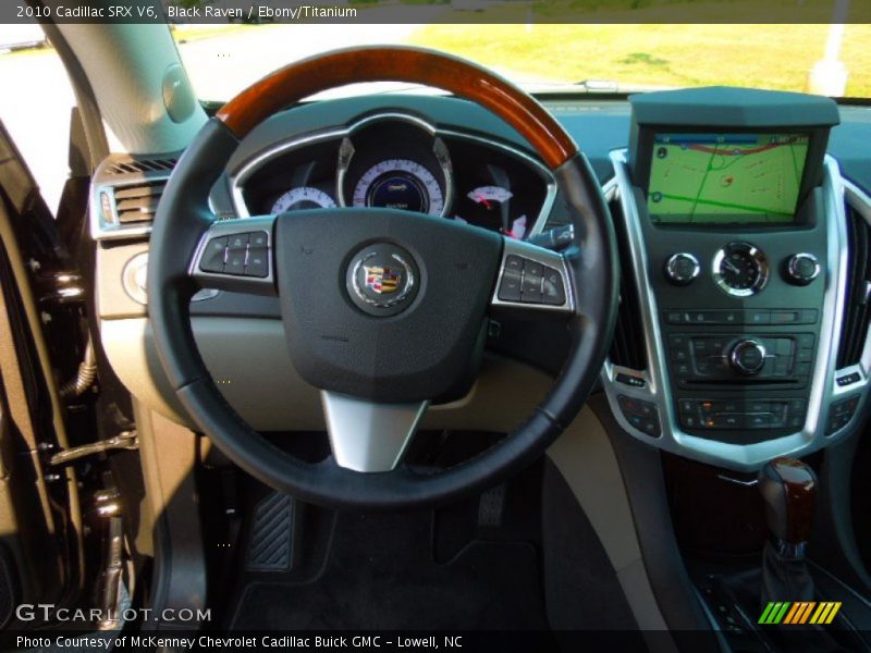 Black Raven / Ebony/Titanium 2010 Cadillac SRX V6