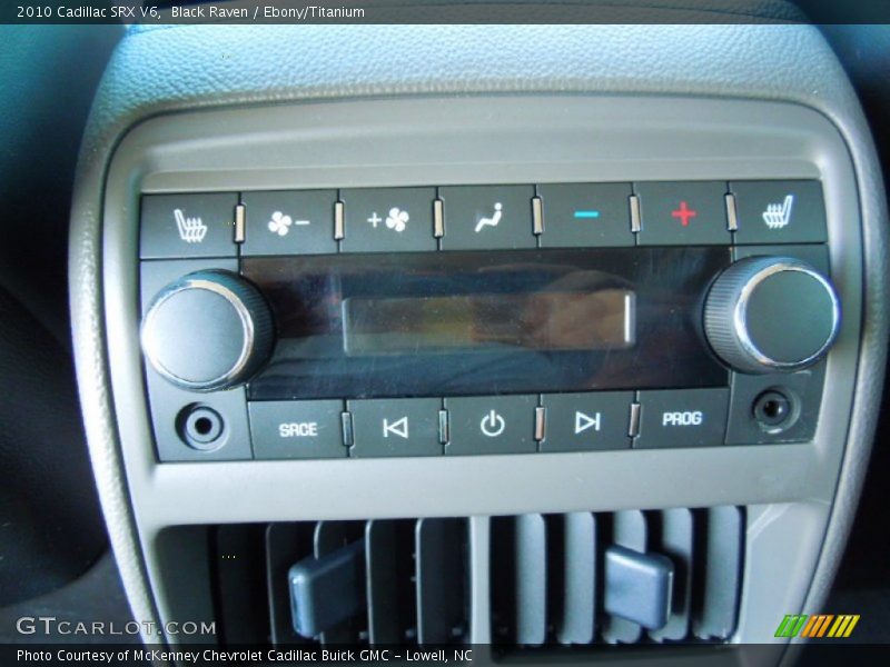 Black Raven / Ebony/Titanium 2010 Cadillac SRX V6