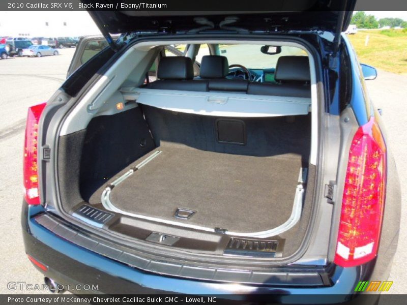 Black Raven / Ebony/Titanium 2010 Cadillac SRX V6